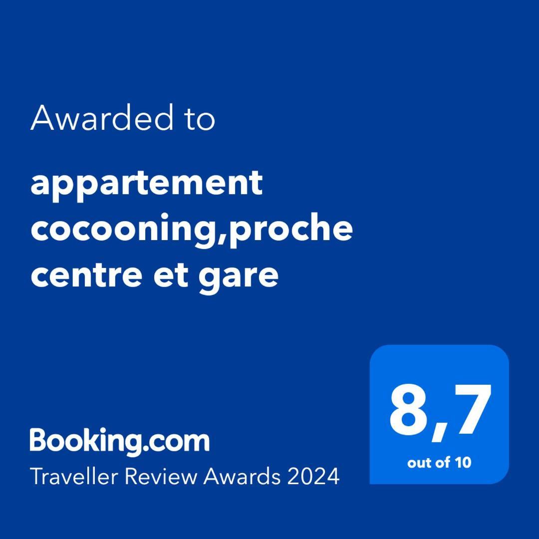 Appartement Cocooning,Proche Centre Et Gare Caen Exteriör bild